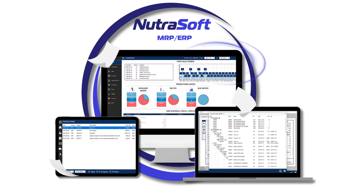 Modern warehouse with organized inventory and workers